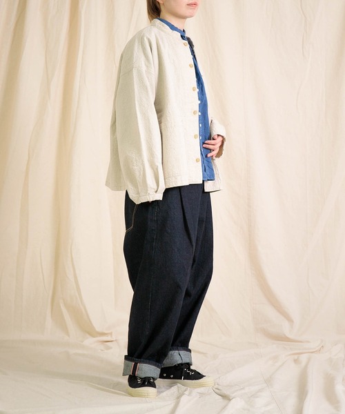Brocante ブラウス シャツ 「Brocante / ブロカント」 リネン