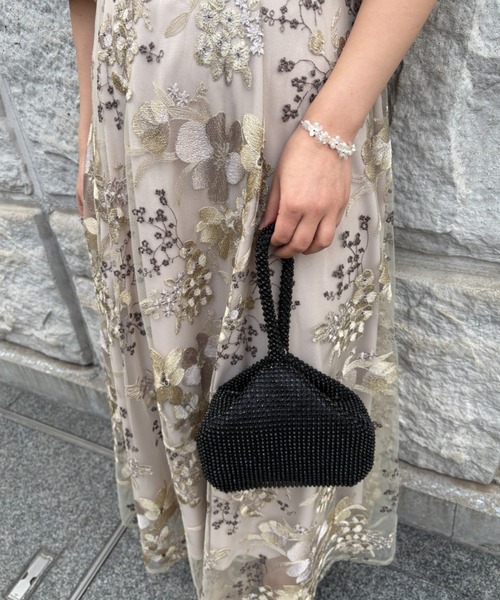 ハンドバッグ クリスタルトライアングルBag