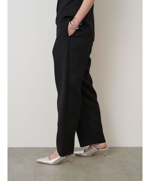 ELENDEEK パンツ フロントレイヤードパンツ レディース