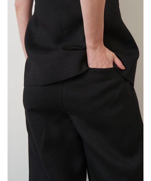 ELENDEEK パンツ フロントレイヤードパンツ レディース
