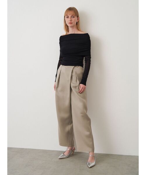 ELENDEEK エレンディク フロントスリットバレルパンツ　01 CHINO BARREL PT | ELENDEEK/エレンディーク