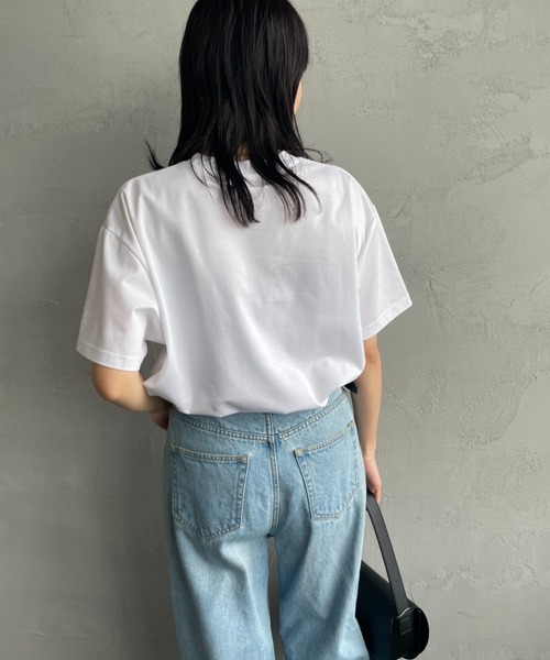tシャツ 「TATRAS/タトラス」 別注 INDEZ ブランドロゴ刺繍 Tシャツ レディース メンズ TATRAS tシャツ 「TATRAS/タトラス」 別注 INDEZ ブランドロゴ