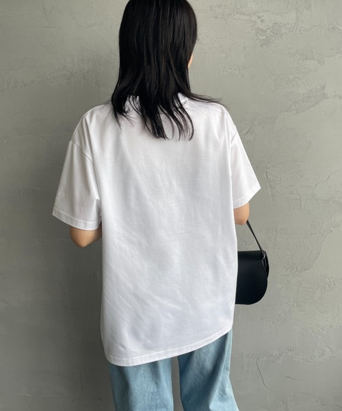 tシャツ 「TATRAS/タトラス」 別注 INDEZ ブランドロゴ刺繍 Tシャツ レディース メンズ TATRAS tシャツ 「TATRAS/タトラス」 別注 INDEZ ブランドロゴ