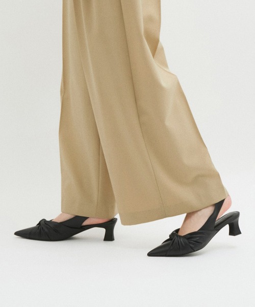ADAM ET ROPÉ FEMME リボンバックストラップパンプス ADAM ET ROPE'｜リボンバックストラップパンプス | Rakuten
