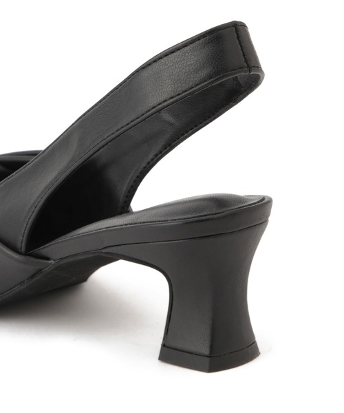 ADAM ET ROPÉ FEMME リボンバックストラップパンプス ADAM ET ROPE' パンプス リボンバックストラップパンプス