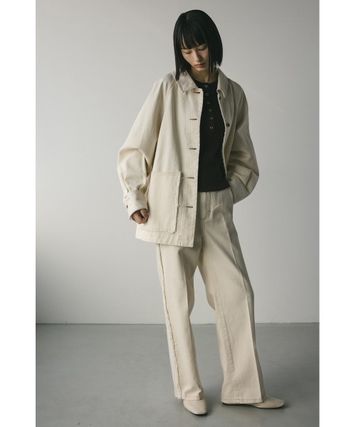 STYLEMIXER クリーム デニムジャケット SPRING DENIM STYLE｜STYLEMIXER（スタイルミキサー）公式通販サイト