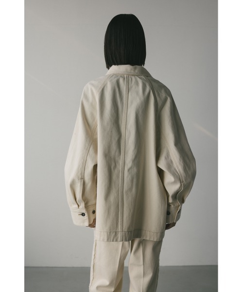 STYLEMIXER クリーム デニムジャケット SPRING DENIM STYLE｜STYLEMIXER（スタイルミキサー）公式通販サイト
