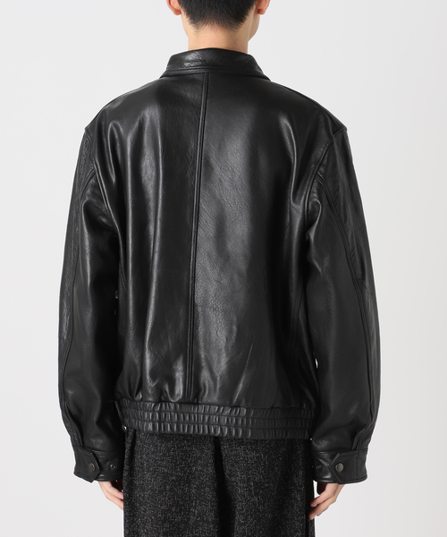 JOURNAL STANDARD レザーブルゾン(M)美品 JOURNAL STANDARD ブルゾン アウター NZ ラムレザー トラッカー