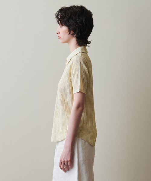 STEVEN ALAN ブラウス シャツ 「Steven Alan」クレープ チェック