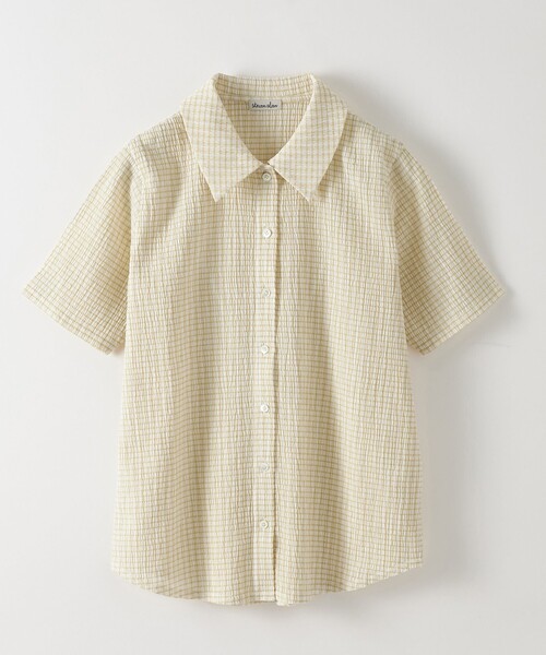 STEVEN ALAN ブラウス シャツ 「Steven Alan」クレープ チェック