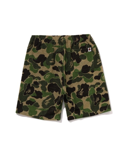 スウェットパンツ ジャージ ABC CAMO PILE ONE POINT SWEAT SHORTS メンズの画像