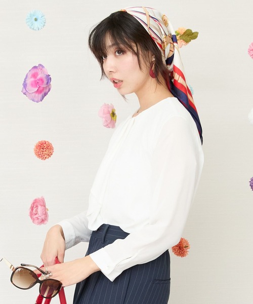 JETSET SOLO PLUS ブラウス シャツ 「JETSET PLUS」シフォン