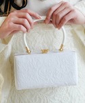 草履バッグ ダマスクフラワー 厚底草履 4枚芯...の詳細画像1