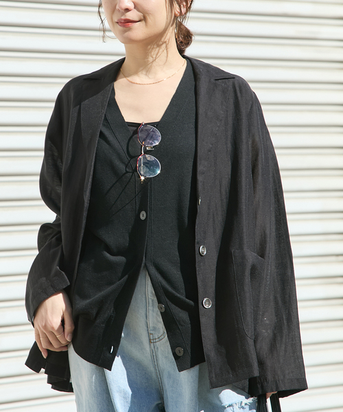 JOURNAL STANDARD ベスト ジレ リネンレーヨンニュアンスベスト