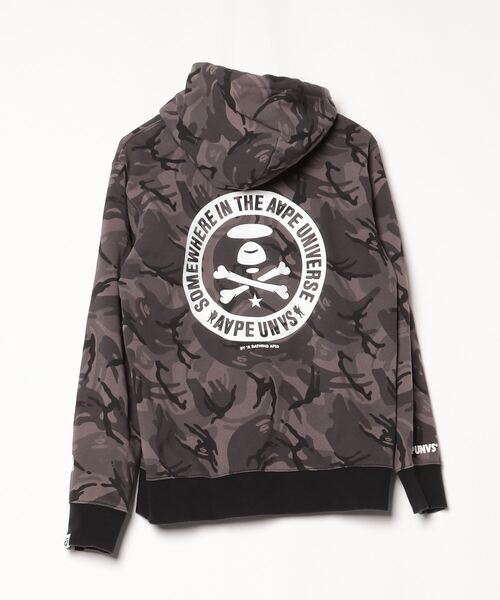 完売必至！【AAPE by A BATHING APE】カモ ユニオン パーカー AAPE BY A BATHING APE 「AAPE APE」 プルオーバーパーカー