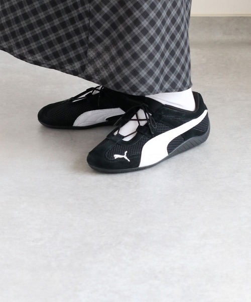 PUMA　SPEEDCAT GO WNS 24㎝ PUMA SPEEDCAT GO WNS PUMA BLACK-PUMA WHITE（プーマ スピード