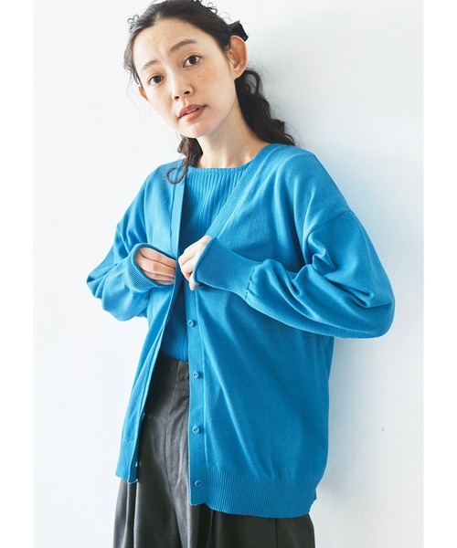 and myera アンサンブル and myera カーデとTシャツの