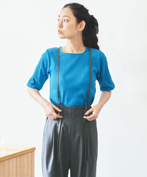 and myera アンサンブル and myera カーデとTシャツの