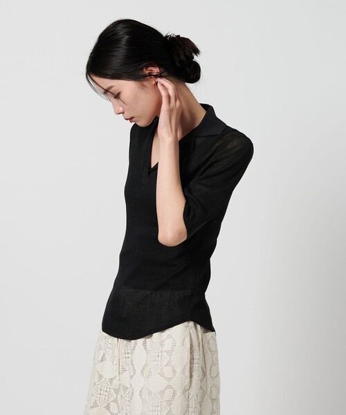 BEAUTY＆YOUTH UNITED ARROWS ニット セーター オープンカラー
