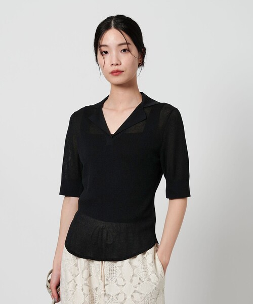 BEAUTY＆YOUTH UNITED ARROWS ニット セーター オープンカラー