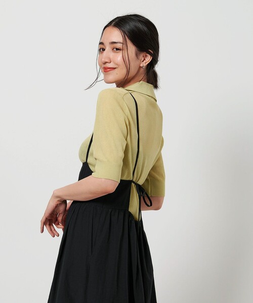BEAUTY＆YOUTH UNITED ARROWS ニット セーター オープンカラー