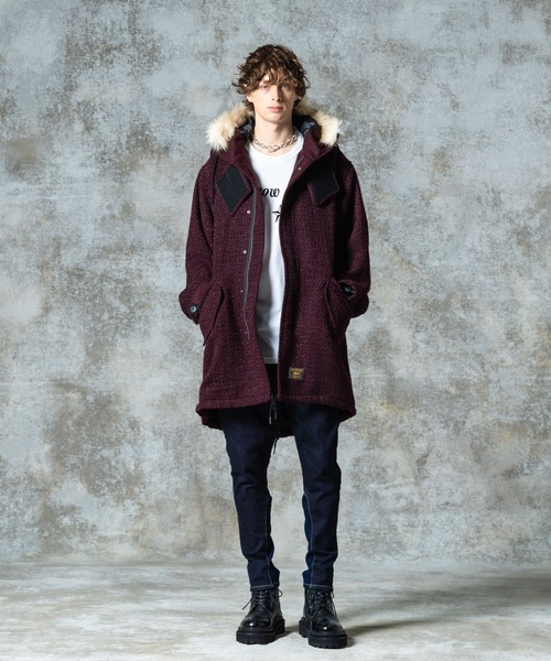 glamb ハイネックモッズコート glamb モッズコート コート High Neck Mods Coat / ハイネック