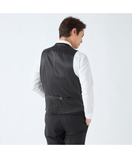 【未使用】SUIT SELECT スーツセレクト リバーシブル ベスト ビジネス、フォーマル兼用 リバーシブルジレ（スーツベスト