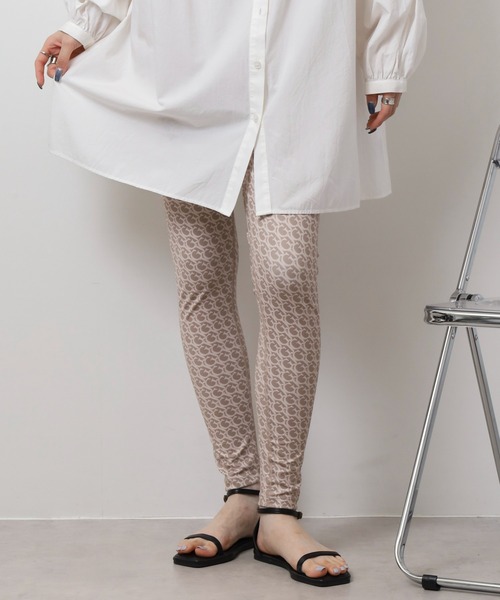 GUESS（ゲス） レギンス スパッツ GUESS GJ LOGOMANIA LEGGINGS 4/4