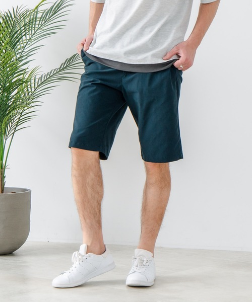 メンズ イージーショートパンツ green label relaxing パンツ 「WEB限定」JUST fit サッカー