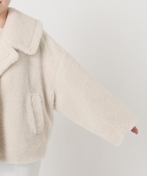 NOBLE（ノーブル） ジャケット - ベージュ レディース : ZOZOTOWN