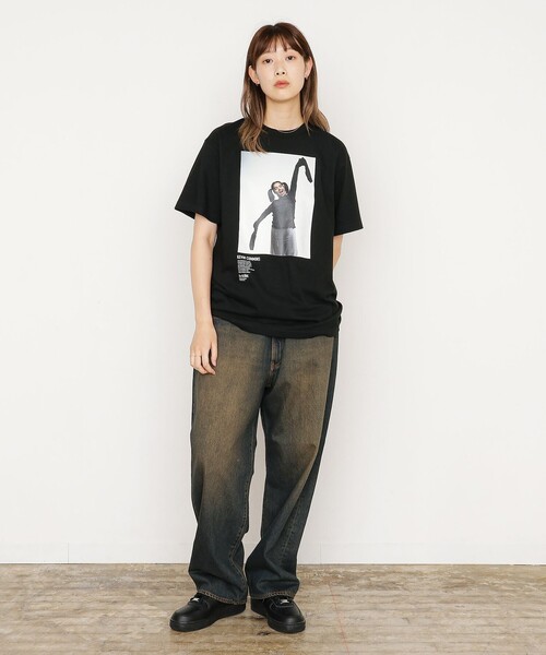 ブラー　ケヴィンカミンズ　ビームス　コラボ　別注　フォトTシャツ　バンドtシャツ BEAMS T tシャツ 「別注」Kevin Cummins /「Bjork」Photo (2