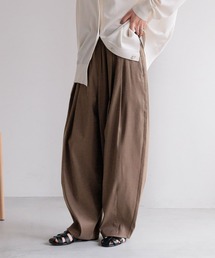パンツ リネンイージーコクーンパンツ　497448 レディース｜ZOZOTOWN Yahoo!店