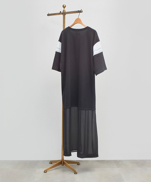 OKIRAKU ワンピース (OKIRAKU×ROSE BUD)SHOULDER LINE LAYERED