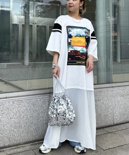 OKIRAKU（オキラク） ワンピース (OKIRAKU×ROSE BUD)SHOULDER LINE