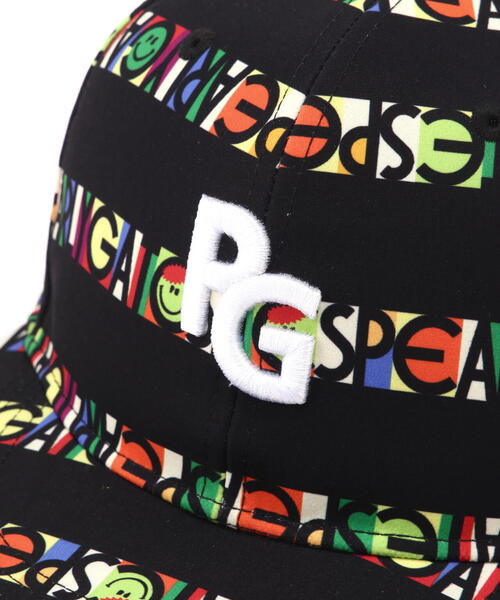 PEARLY GATES - パーリーゲイツ　PGロゴ　ボーダーキャップ ボーダー柄メッシュキャップ (UNISEX) | PEARLY GATES（パーリー