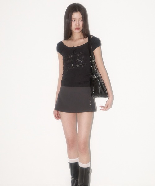 早期完売★ILLIGO Amber Buckle Shoulder Bag★日本未入荷★人気 ILLIGO ショルダーバッグ バッグ 「ILLIGO」アンバー バックル