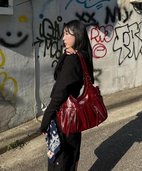 ILLIGO（イリゴ） ショルダーバッグ バッグ ILLIGOアンバー バックル