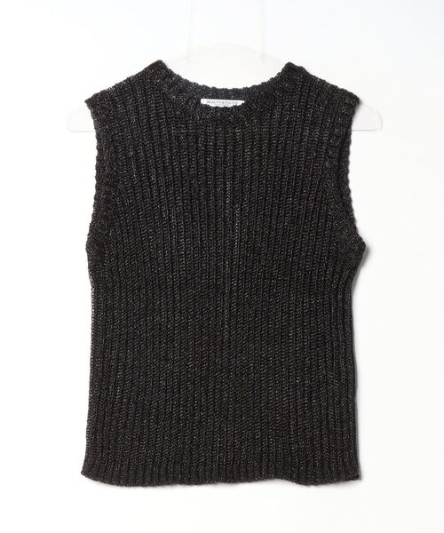 「BEAUTY&YOUTH UNITED ARROWS」 ノースリーブニット FREE ブラック レディース