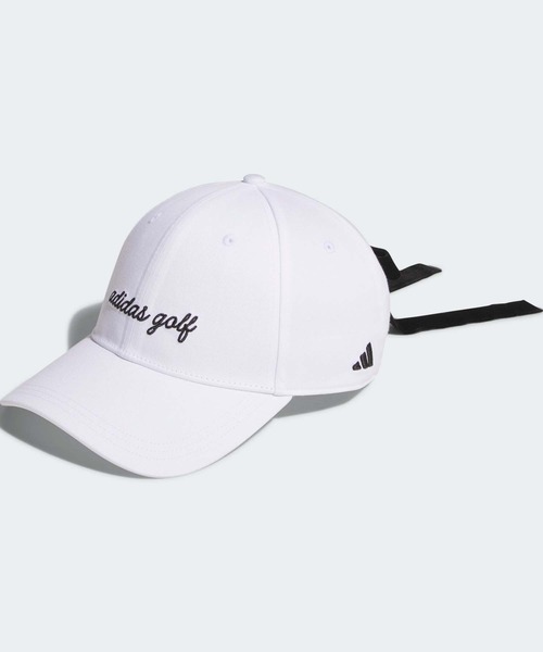 【即発送】 フェアライアー ゴルフ レディース 帽子 リボンキャップ adidas キャップ 帽子 撥水 リボンキャップ「adidas Golf