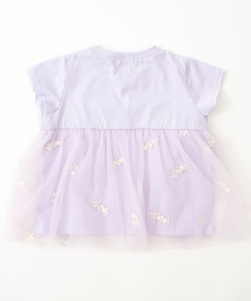 tシャツ チュール刺繍Tシャツ キッズ 子供服 女の子 | RIO | 12