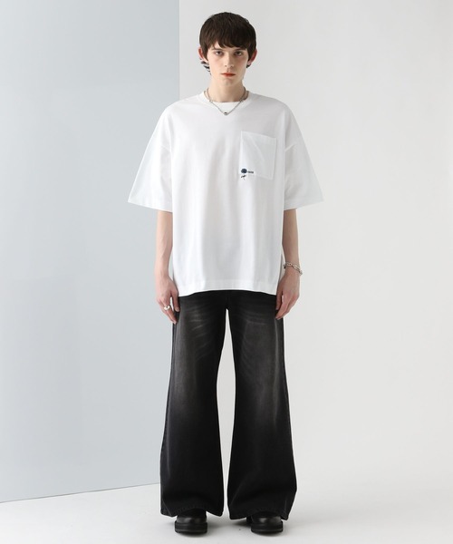 「HARE」 半袖Tシャツ MEDIUM ホワイト メンズ