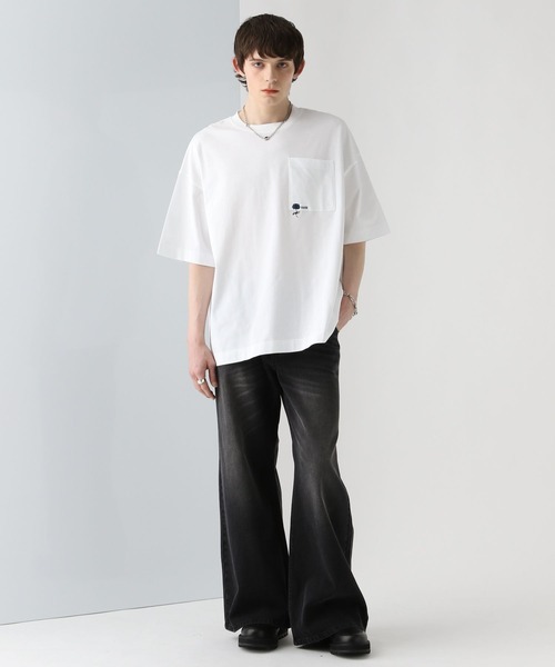 「HARE」 半袖Tシャツ MEDIUM ホワイト メンズ