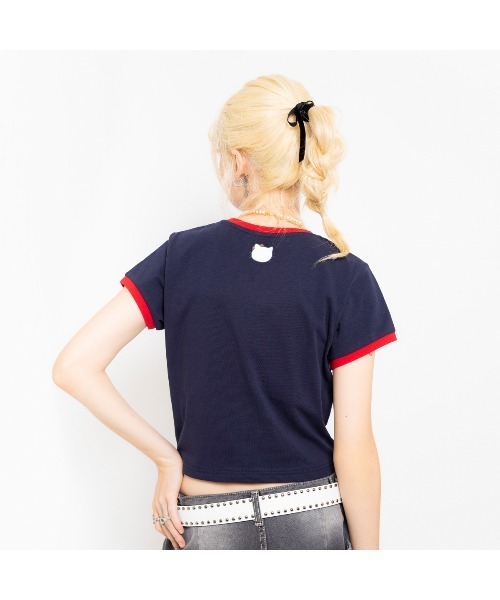 tシャツ HELLO KITTY × atmos pink Ringer T-shirt / ハローキティ X アトモス ピンク リンガー Tシャツ sanrio tシャツ HELLO KITTY × atmos pink Ringer T-shirt