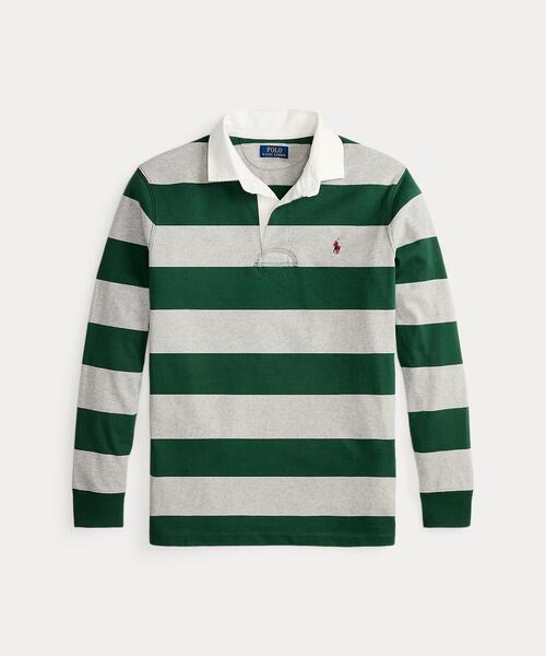 ラルフローレン　ザ アイコニック ラグビー シャツ　メンズM POLO RALPH LAUREN アイコニック ラグビー シャツ メンズ