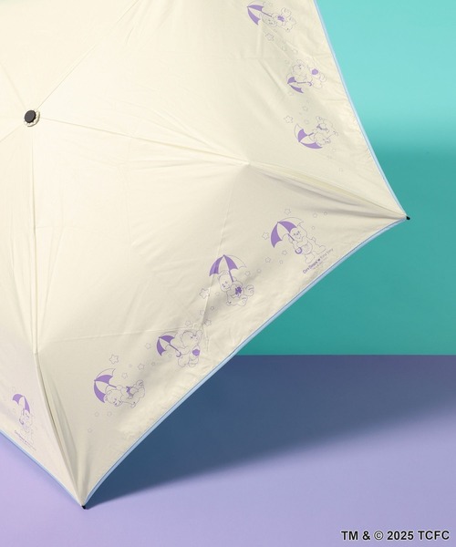 イッセイミヤケ　タカノ綾コラボ　折り畳み傘 tiny 折りたたみ傘 「ケアベア(TM)」コラボ晴雨兼用傘「tiny