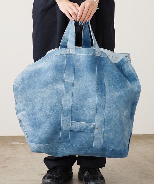トートバッグS ブルー エンブレムトートバッグ BLUE – Old Sport