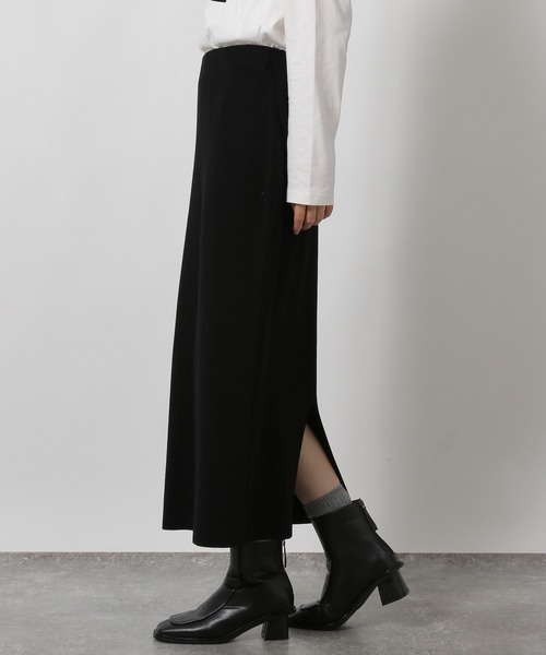 LAKOLE（ラコレ） スカート 「選べる着丈」12ゲージ総針ニットナロー