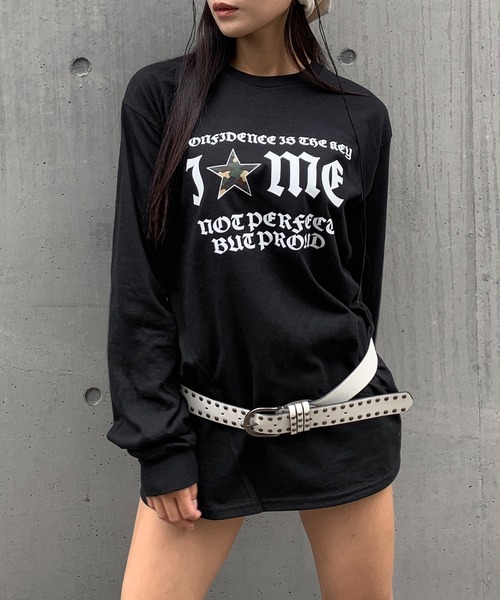 SWAG IS MYLIFESTYLE レオパード Tシャツ Y2K lilful tシャツ Y2Kデザイン アソートロンT 迷彩柄/レオパード柄