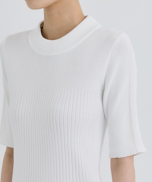 「WRAPINKNOT」 半袖ニット 000 ブルー レディース_画像8