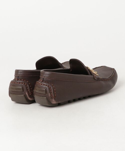 「LOUIS VUITTON」 シューズ 34.5 ブラウン レディースの画像